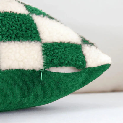 Checkerboard Cushion Cover