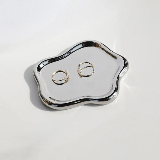 Funky Irregular Shape Trinket Tray